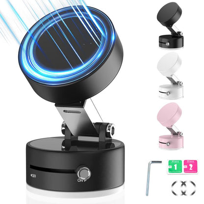 Magnetic Phone Holder with 360°Rotation,Foldable Design,Strong Magnet,Suitable for Smooth Surfaces Such as Rooms,Cars,Glass,Kitchen,Gyms,Etc