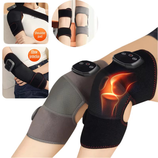 Electric Heating Knee Protection Massage Warm Compress Joint Protection Neck Shoulder Knee Vibration Pressing Intelligent