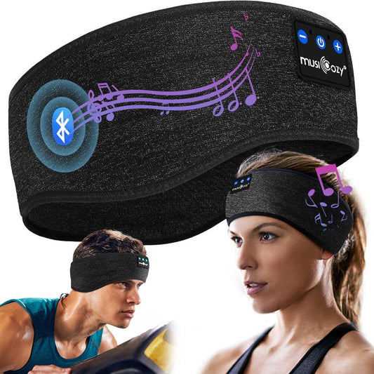 Sleep Headphones Bluetooth Headband, Headband Headphones Wireless Earphones Hi-Fi Music Sleep Earbuds, Sleep Mask for Sleeping, Sports, Gifts, Workout, Jogging,Yoga, Meditation Electronic Headset